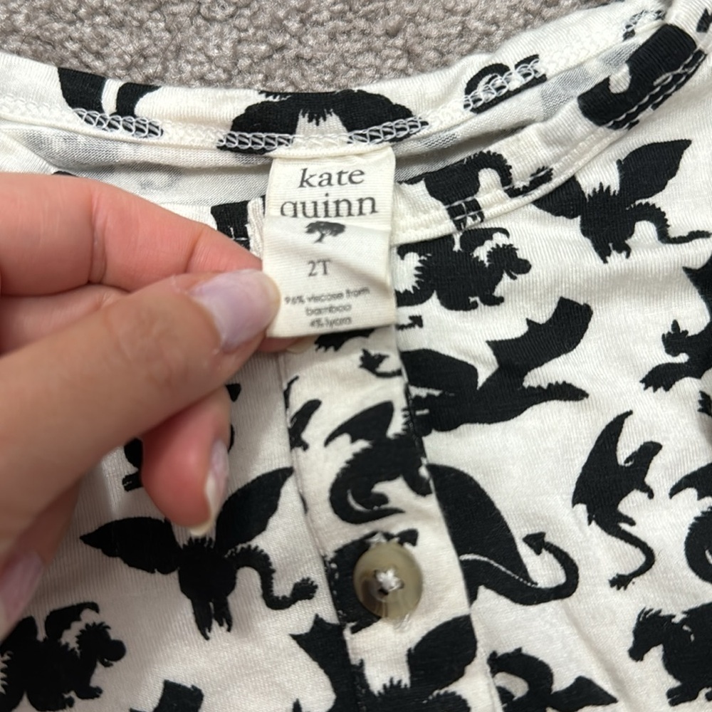 Kate Quinn Dragons Frilly Buttondown Jumpsuit - Picture 3 of 6
